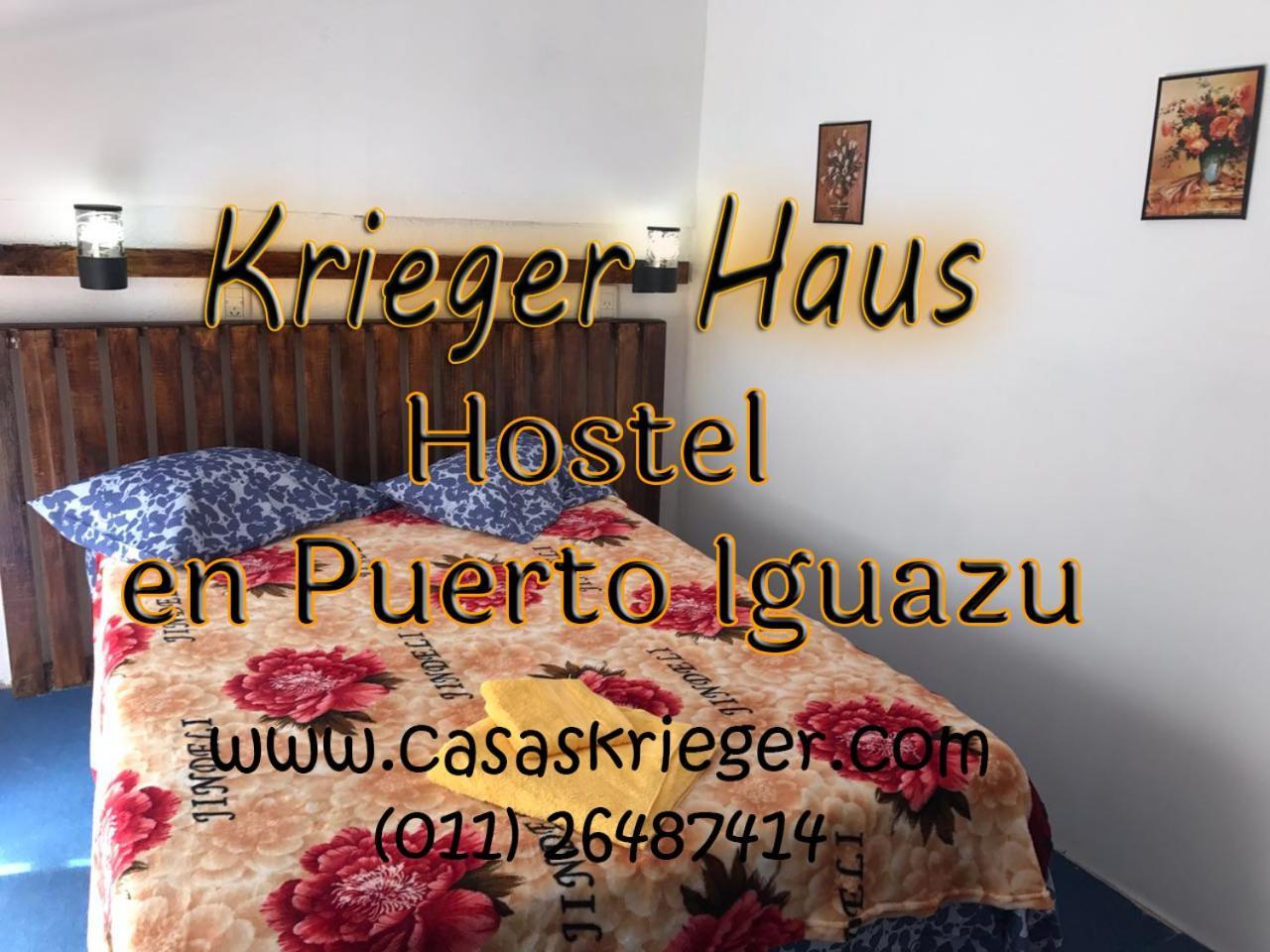 Krieger Haus Vandrehjem Puerto Iguazú Eksteriør billede
