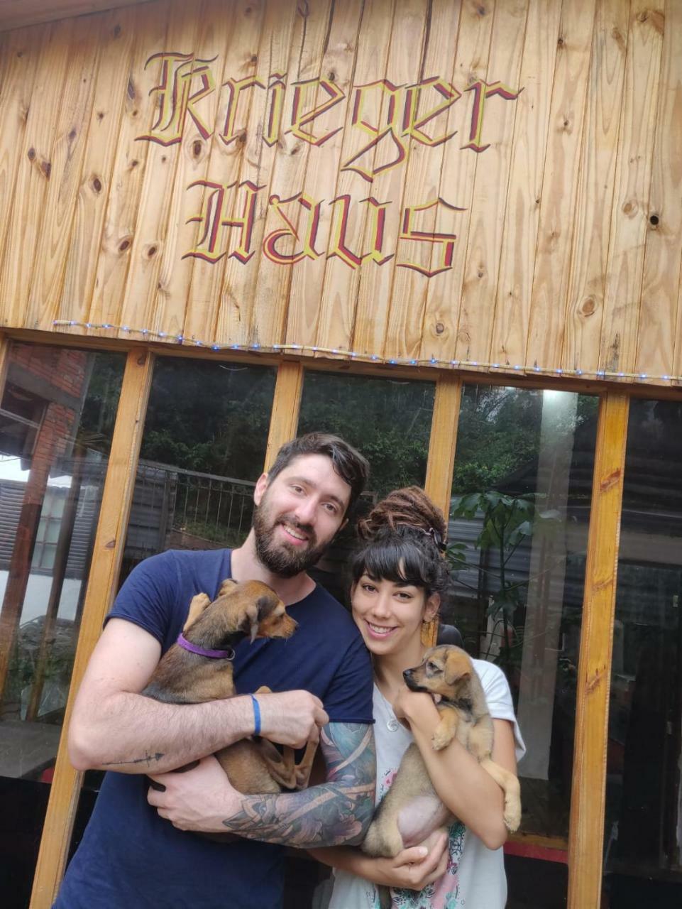 Krieger Haus Vandrehjem Puerto Iguazú Eksteriør billede